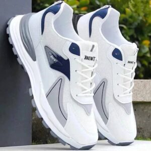RIZTA White Stylish Casual Sneaker Sneakers For Men (White , 6)