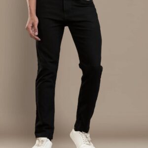 Marsh-X Men Slim Mid Rise Black Jeans